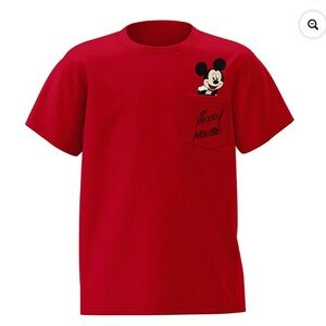 Disney Mickey Mouse Red Kids T-Shirt size 14/16